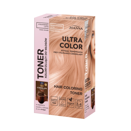 JOANNA ULTRA COLOR HAIR TONER Strawberry latte 100 g