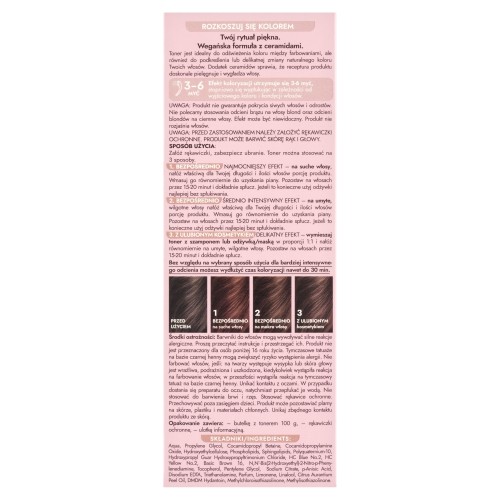 JOANNA ULTRA COLOR HAIR TONER Cinnamon chocolate 100 g