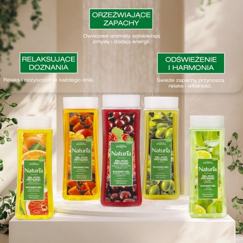 JOANNA NATURIA BODY SHOWER GEL WITH GRAPEFRUIT AND ORANGE 300ml