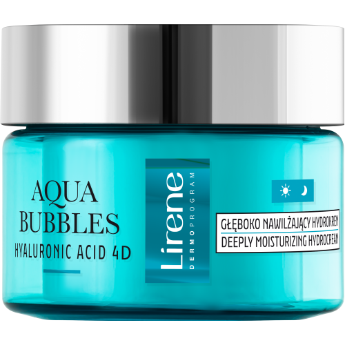 Lirene AQUA BUBBLES Deeply moisturizing hydro cream 50ml