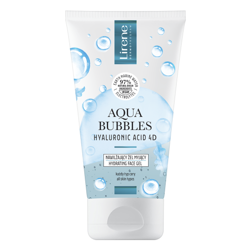 Lirene AQUA BUBBLES Moisturizing cleansing gel 150ml