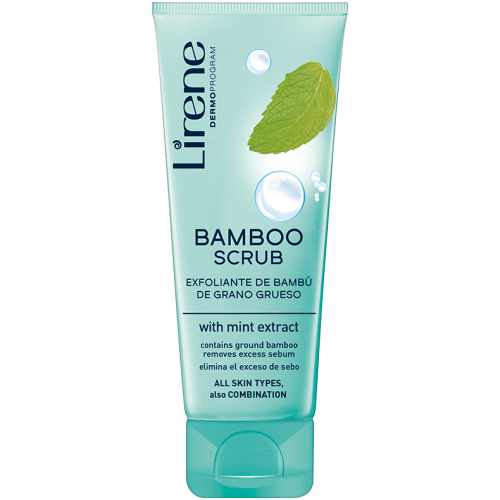 LIRENE Coarse bamboo scrub with mint extract 75ml