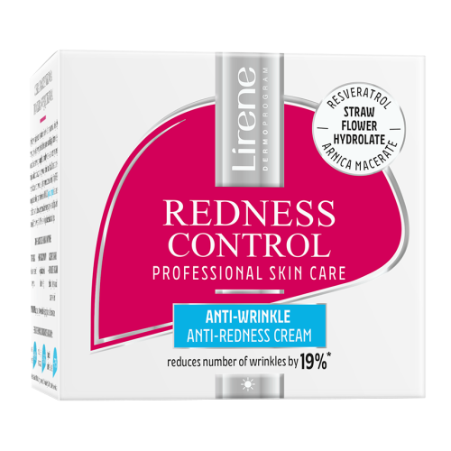 Lirene REDNESS CONTROL Moisturising anti-wrinkle cream 50ml
