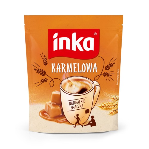 INKA INSTANT CEREAL COFFEE WITH CARMEL 200G