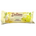 Delicpol Delisana Biscuits in white chocolate with banana jelly, 135g