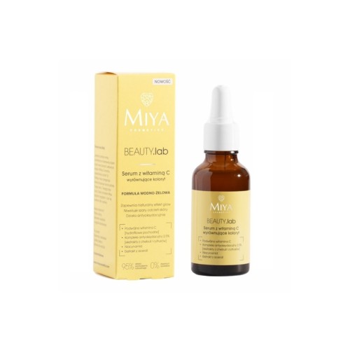 MIYA COSMETICS BEAUTY.lab Vitamin C Serum Evening out skin tone 30ml