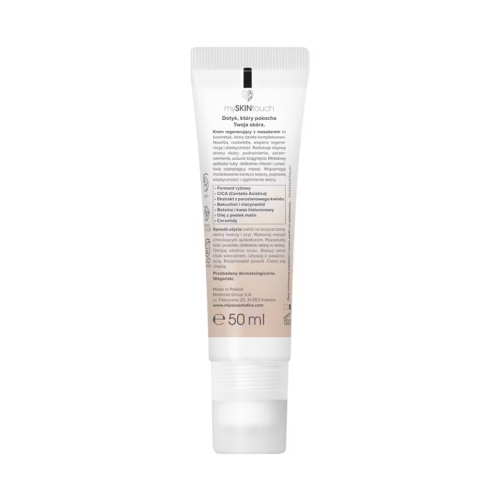 MIYA mySKINtouch Regenerating cream with massager 50ml