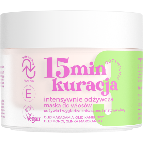 OnlyBio HAIR CYCLING NUTRITION 15-minute Treatment ultra-hydrating Hair Mask 280ml