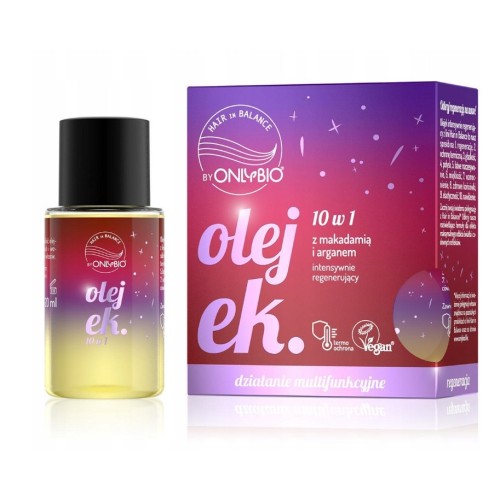 ONLYBIO HAIR IN BALANCE 10in1 Regenerating Hair Oil 20 ml