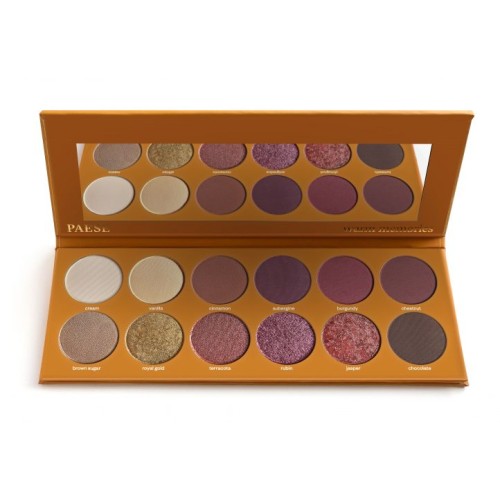 PAESE Warm Memories eyeshadow palette, 18g