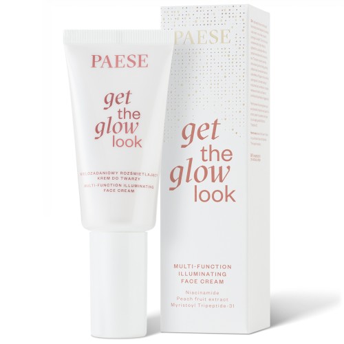 PAESE GET THE GLOW LOOK multi-tasking illuminating face cream 30ml