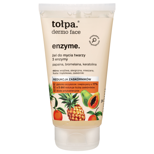 TOLPA DERMO FACE ENZYME 3 Enzymes face wash gel 150 ml
