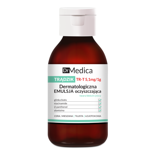 Dr Medica ACNE Dermatological cleansing emulsion for face, cleavage, back, 250g