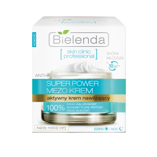 BIELENDA SKIN CLINIC PROFESSIONAL Actively Hydrating ANTI-AGE Day/Night Cream, 50ml