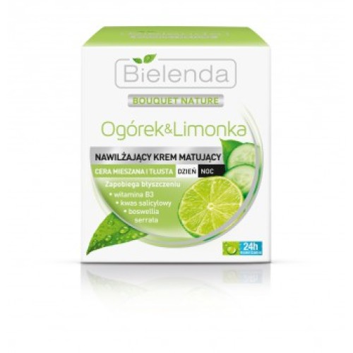 BIELENDA CUCUMBER & LIME CREAM DAY/ NIGHT, 50ml