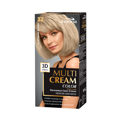 JOANNA MULTI CREAM COLOR, 32 - PLATINUM BLONDE