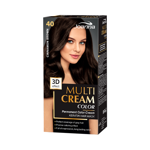 JOANNA MULTI CREAM COLOR, 40 - Cinnamon brown