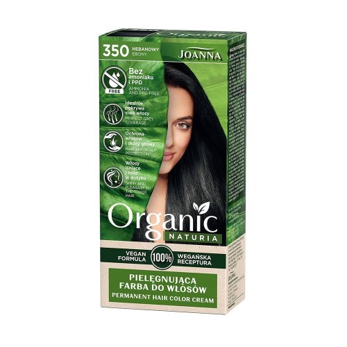 JOANNA ORGANIC VEGAN HAIR DYE NO 350 EBONY