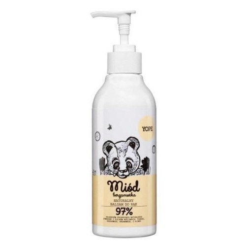 Yope Natural Regenerating and Smoothing Kitchen Hand Lotion with Honey and Bergamot 300ml