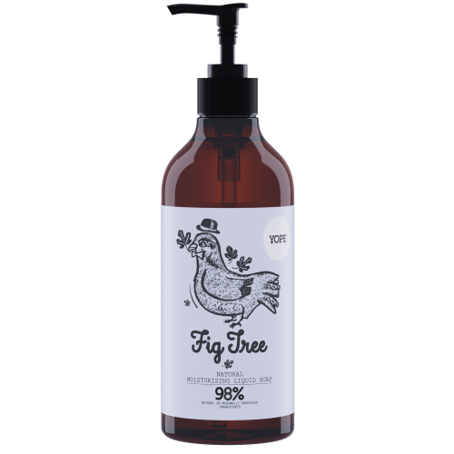 YOPE NATURAL HAND LIQUID SOAP WITH FIG TREE 500ML